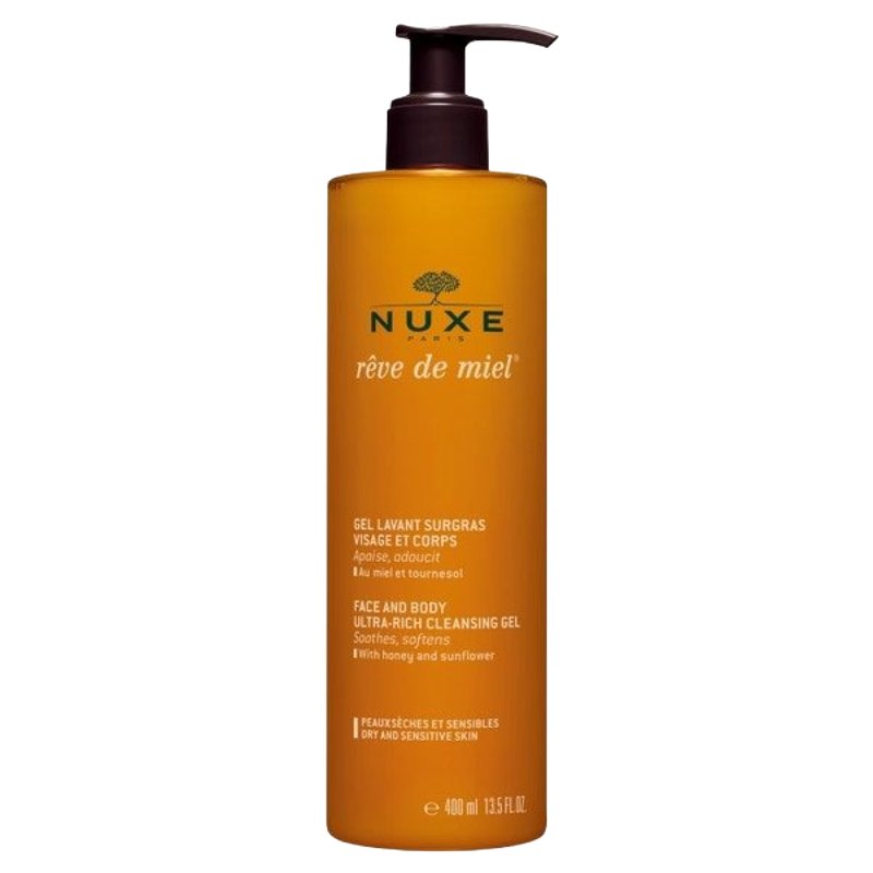 Nuxe Face & Body Ultra-Rich Cleansing Gel 400ml