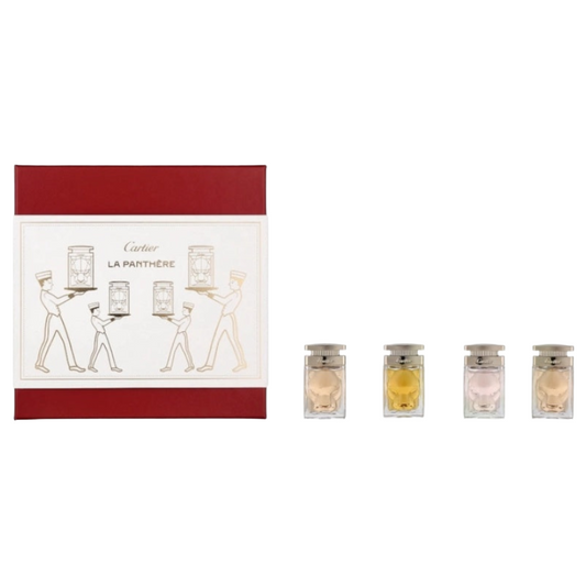 Cartier La Panthère Miniature Fragrance Set 4 x 7ml