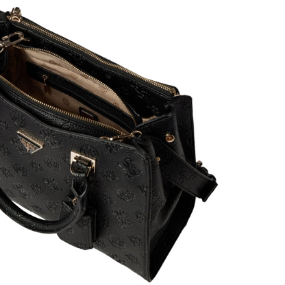 Guess Cresidia Society Handbag Satchel Black