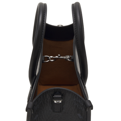 MCM München Visetos Small Tote Bag Black