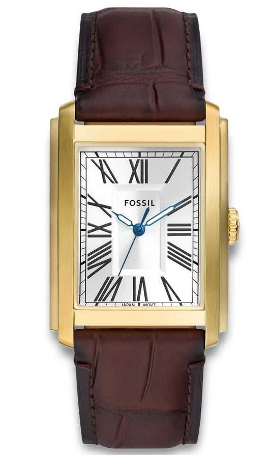 Fossil Carraway Croco Leather Mens Watch FS6011 (Blemished Tin)
