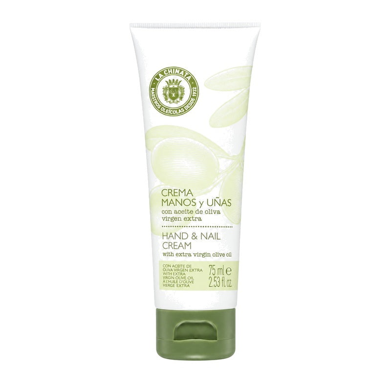 La Chinata Hand & Nails Cream With Extra Virgin Olive Oil 75ml (Blemished Box) centred on white background