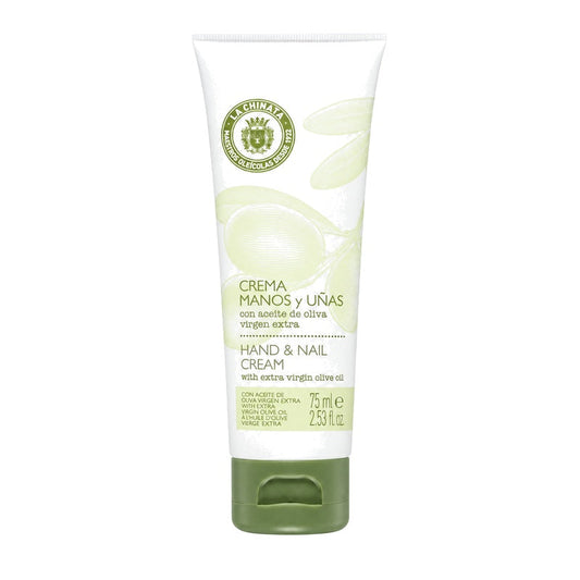 La Chinata Hand & Nails Cream With Extra Virgin Olive Oil 75ml (Blemished Box) centred on white background