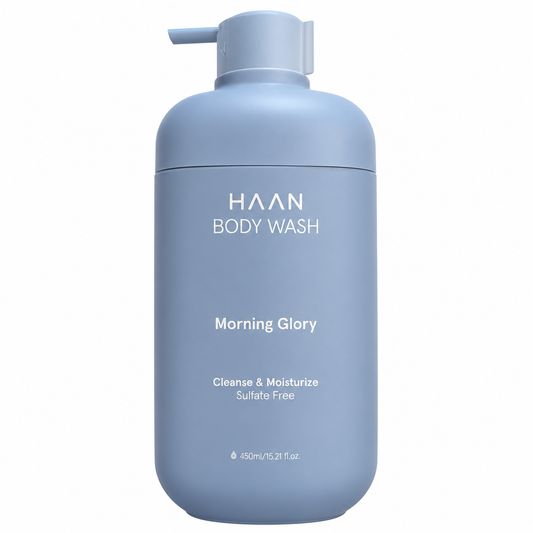 Haan Morning Glory Cleanse & Moisturise Body Wash 450ml