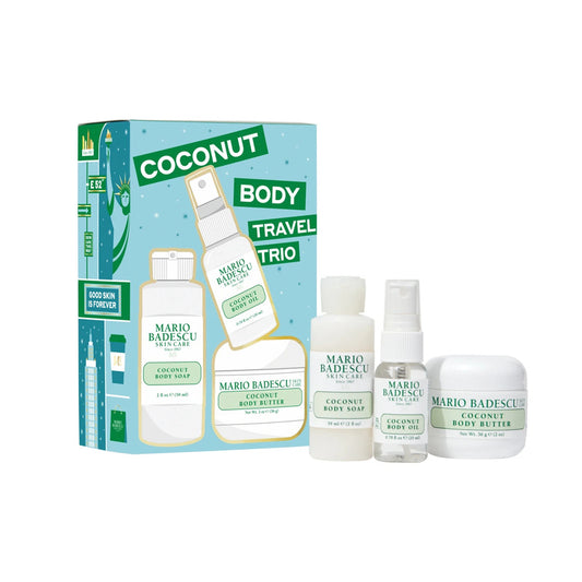 Mario Badescu Skincare Coconut Body Travel Trio