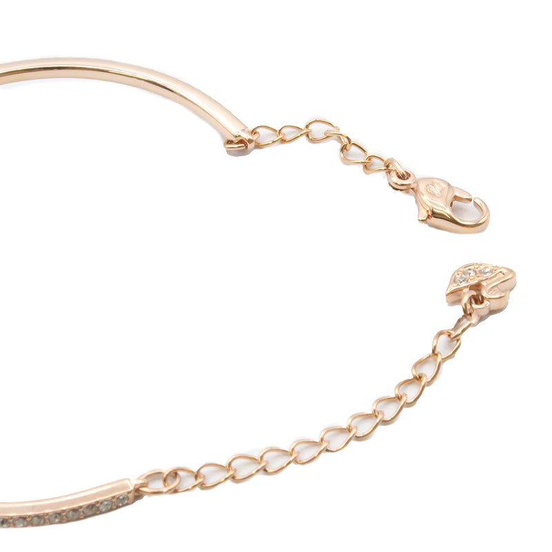 Swarovski Sparkling Dance Collection Rose Gold Bangle 5497483