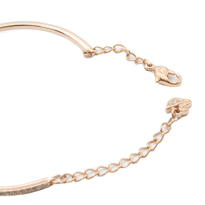 Swarovski Sparkling Dance Collection Rose Gold Bangle 5497483