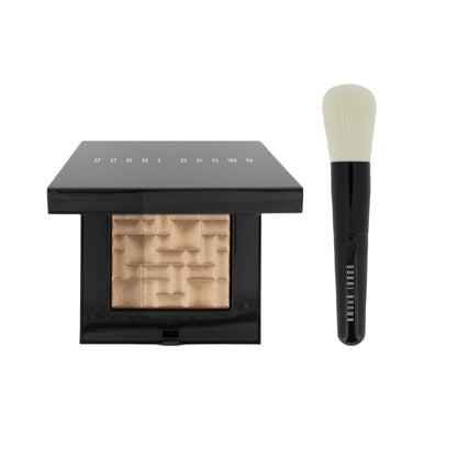 Bobbi Brown Highlighting Powder & Brush Set Bronze Glow