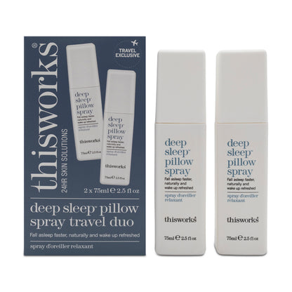 This Works Deep Sleep Pillow Spray Travel Duo 2 x 75ml