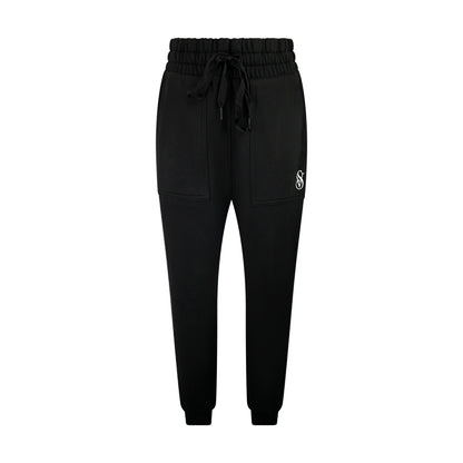 Victoria's Secret Cuffed Fleece Joggers - Black - Medium