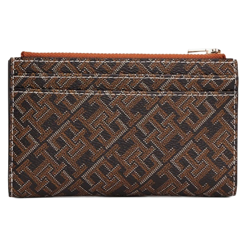 Tommy Hilfiger Monoplay Slim Purse Black/Brown Women's