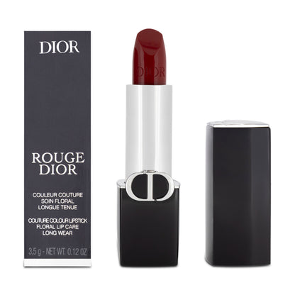 Dior Rouge Couture Floral Lip Care Lipstick 080 Red Smile Satin