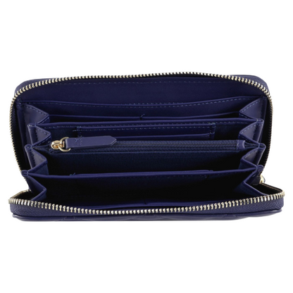 Valentino Ocarina Large Wallet Blue Women's VPS3KK155R