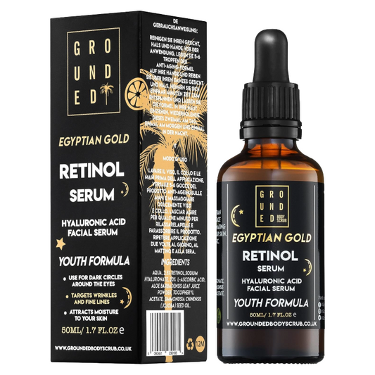 Grounded Retinol Serum Hyaluronic Acid Face Serum 50ml