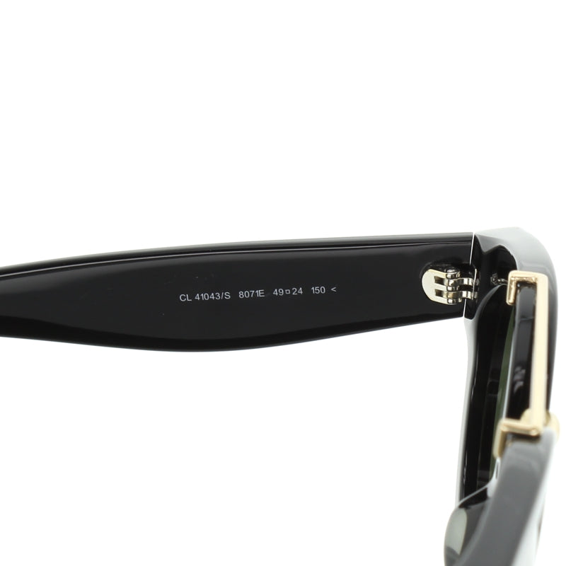 Celine Double Bridge Black Ladies Sunglasses CL 41043/S 807