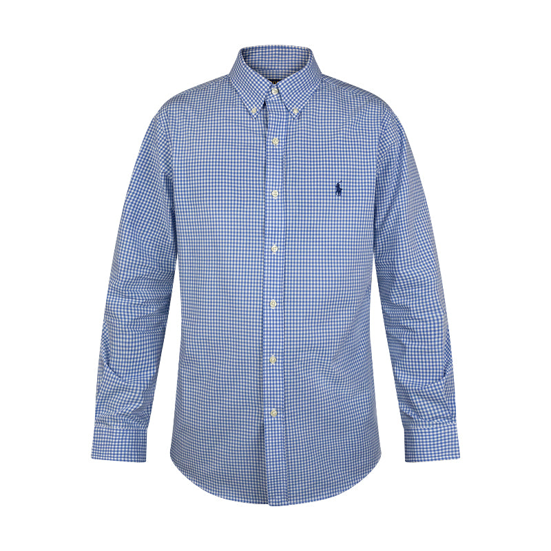 Ralph Lauren Polo Gingham Shirt | Stretch-Cotton