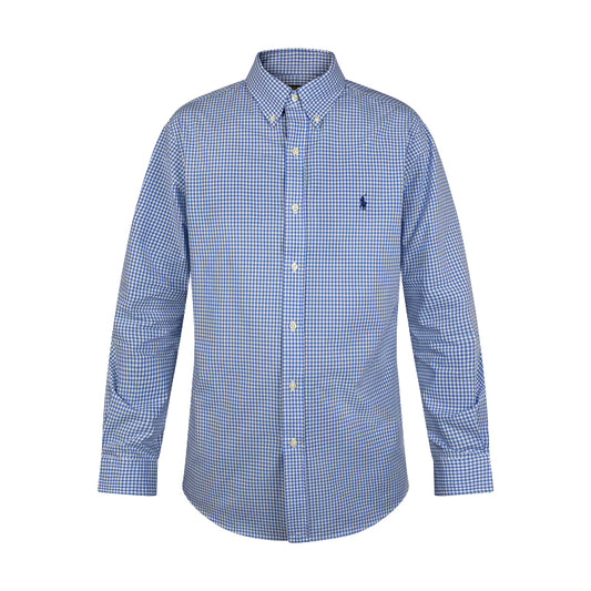 Ralph Lauren Polo Gingham Shirt | Stretch-Cotton