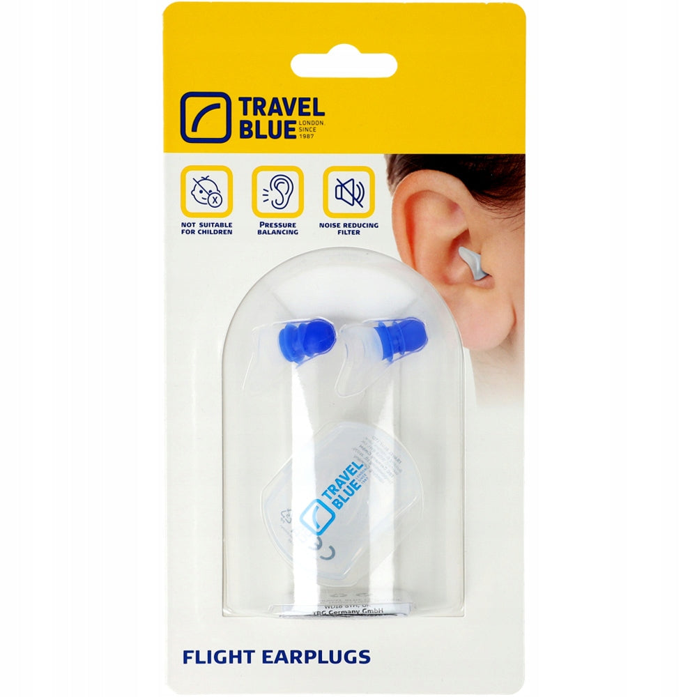 Travel Blue Flight Silicone Earplugs
