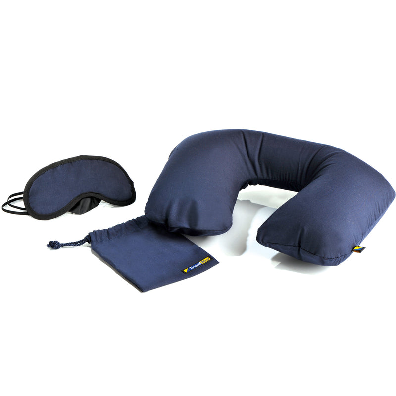 Travel Blue Sleep Set Pillow and Eye Mask