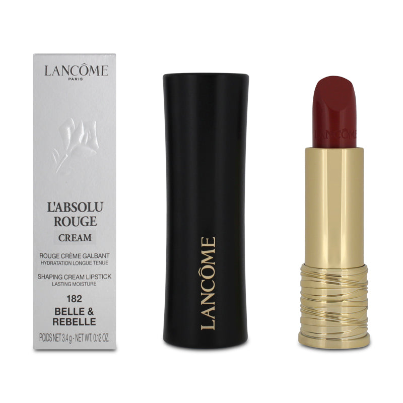 Lancome L'Absolu Rouge Cream Lipstick 182 Belle & Rebelle