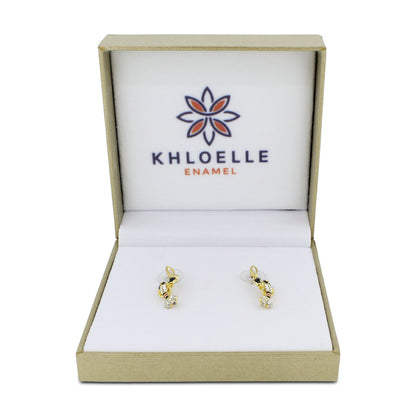 Khloelle Gold Lobster Earings LC0070836