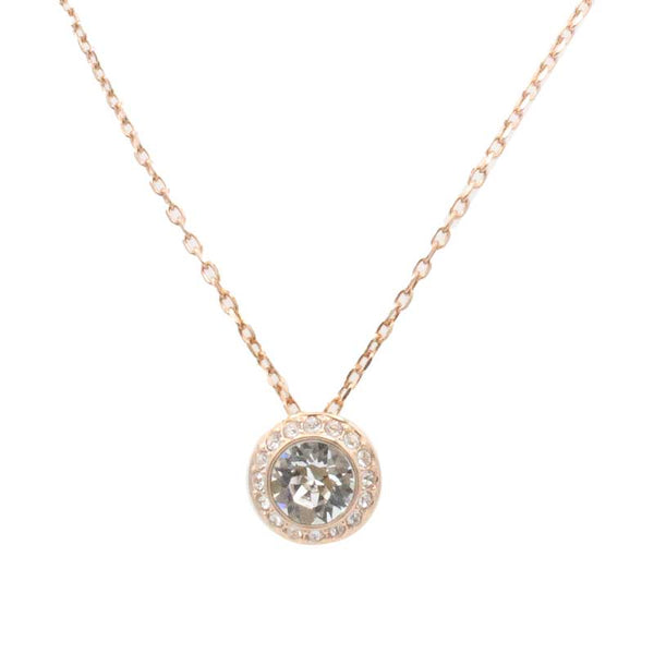 Swarovski Angelic Rose Gold Necklace 5367855 | Shop Now 