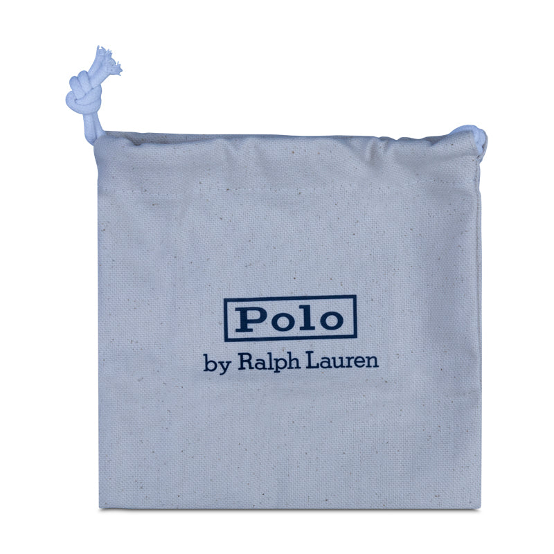 Ralph Lauren Polo Leather Fold-Over Card Case Black