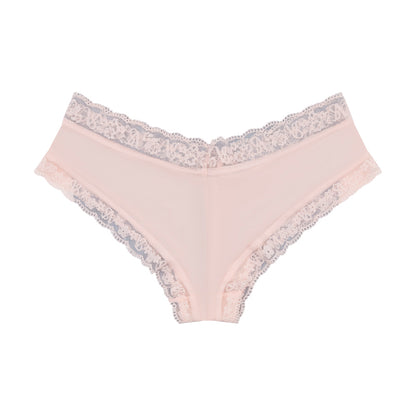 Victoria's Secret Novelty Cheeky Knickers Light Pink Medium