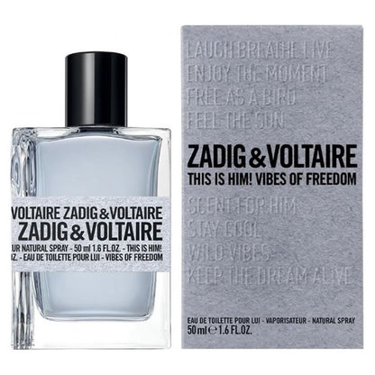 Zadig & Voltaire This Is Him! Vibes Of Freedom Eau De Toilette 50ml