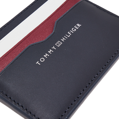 Tommy Hilfiger Central Smooth Men's Credit Card Holder Dark Blue