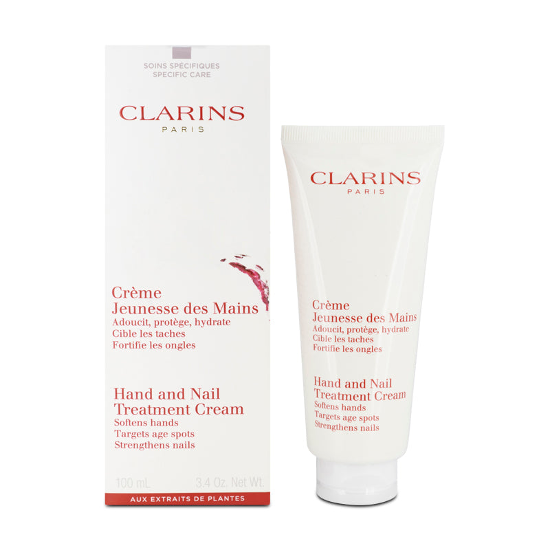 Clarins Hand & Nail Treatment Cream 100ml (Blemished Box)