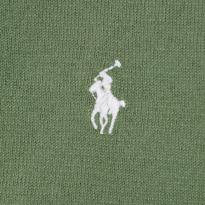 Ralph Lauren Polo Women's Cotton-Blend Short-Sleeve Jumper Olive