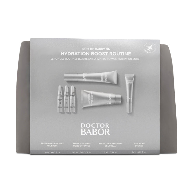 Doctor Babor Best Of Carry On Hydration Boost Skincare Routine Set