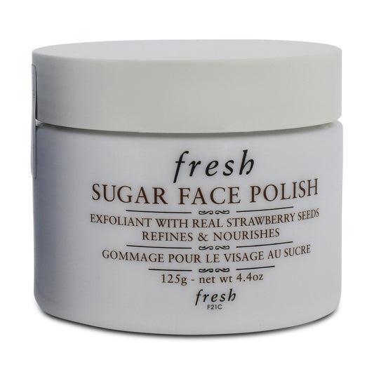 Fresh Sugar Face Polish Exfoliator with Real Strawberry Seeds 125g