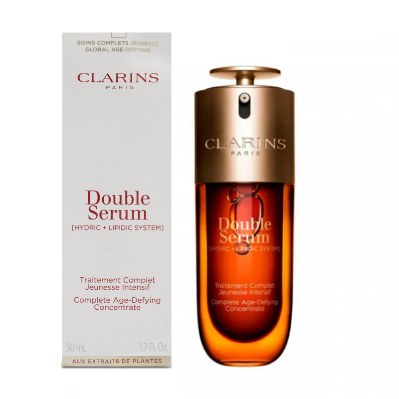 Clarins Double Serum Age Control Concentrate 50ml (Blemished Box)
