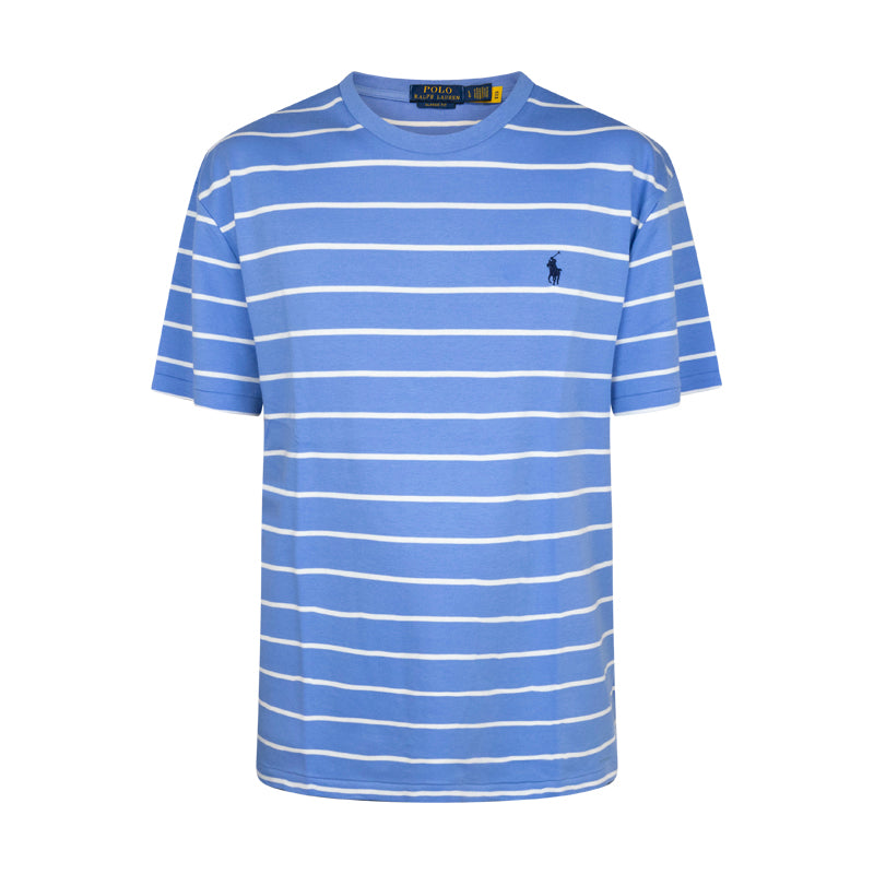 Ralph Lauren Classic Fit Striped Soft Cotton T-Shirt