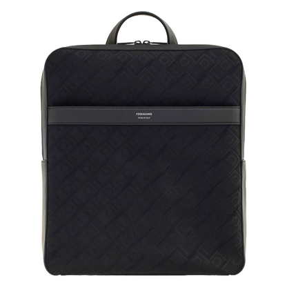 Salvatore Ferragamo Semi-Matte Calfskin Backpack