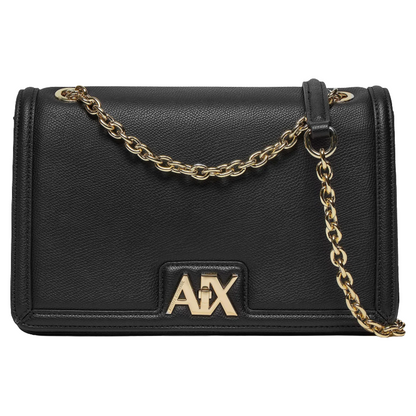 Armani Exchange Crossbody Handbag Messenger Bag Medium Black 4R731