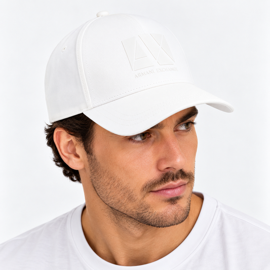 Armani Exchange Baseball Cap 4R100 Optic White