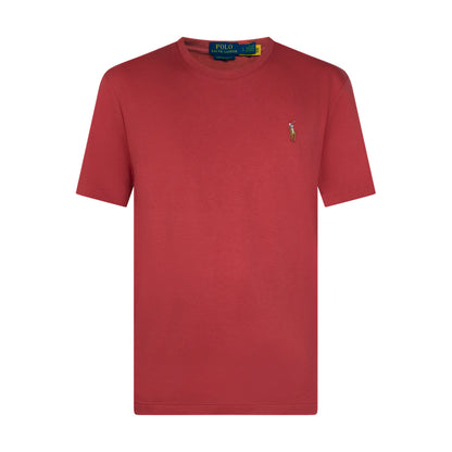 Ralph Lauren Polo Slim Tee | Red | Crew Neck