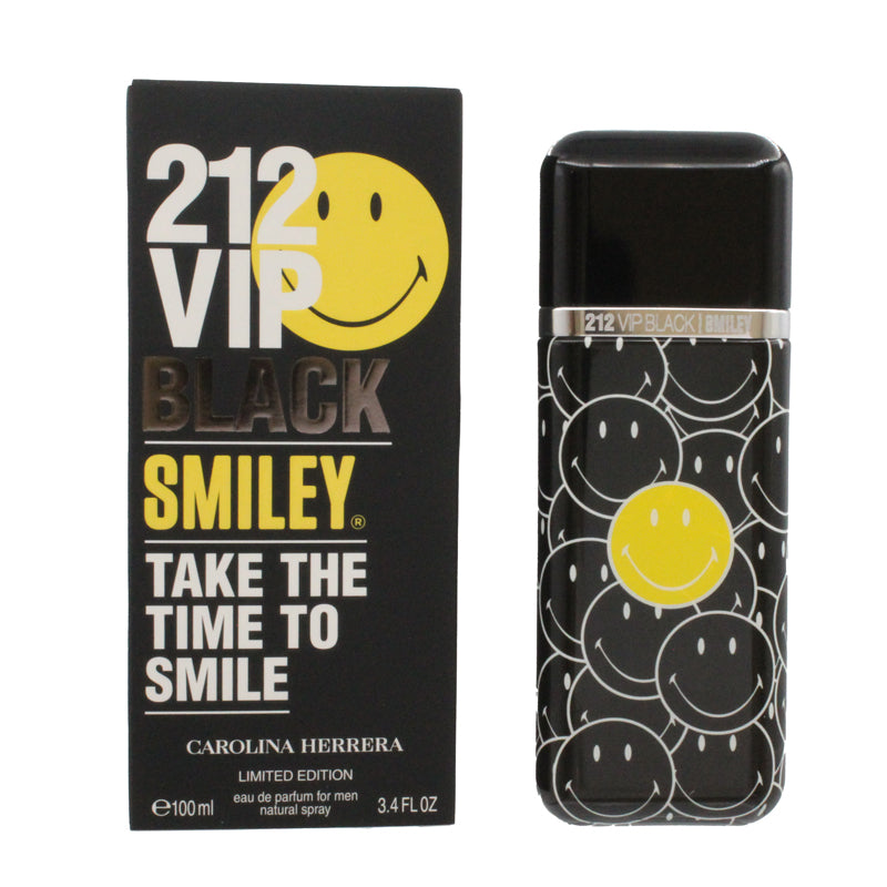 Carolina Herrera 212 VIP Black Smiley 100ml Eau De Parfum