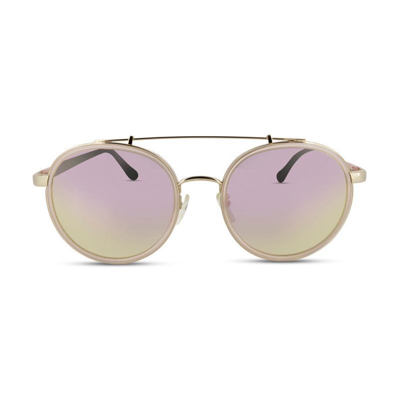 Calvin Klein CK1225SK Rose Pink Mirror Sunglasses