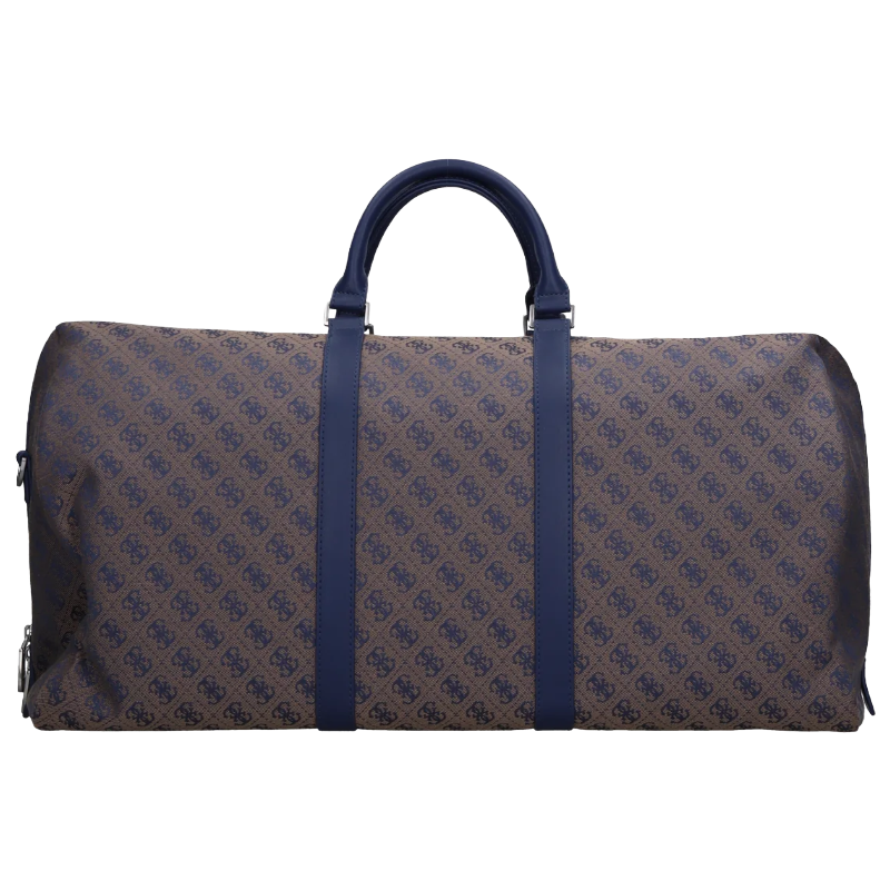 Guess Men's Weekender Travel Bag Brown/Blue 4235BOL 