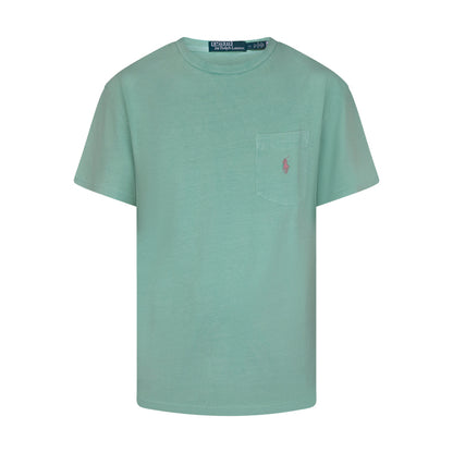 Ralph Lauren Polo Classic Fit Cotton Pocket t-Shirt Green