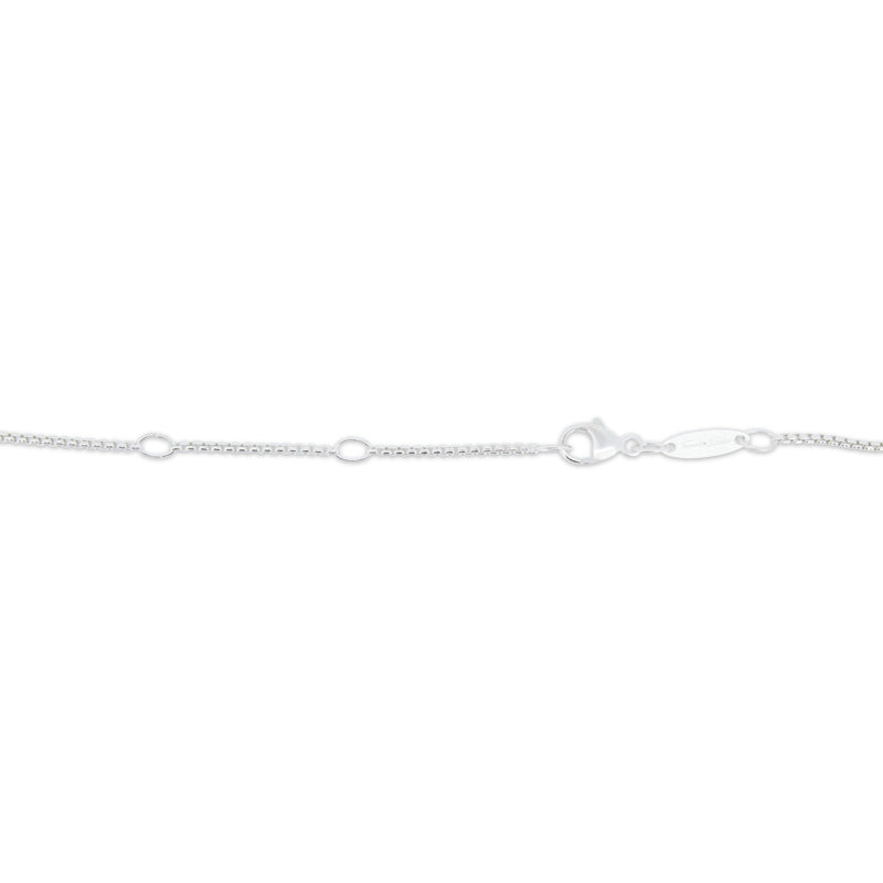 Thomas Sabo Silver Mini Square Belcher Chain Necklace