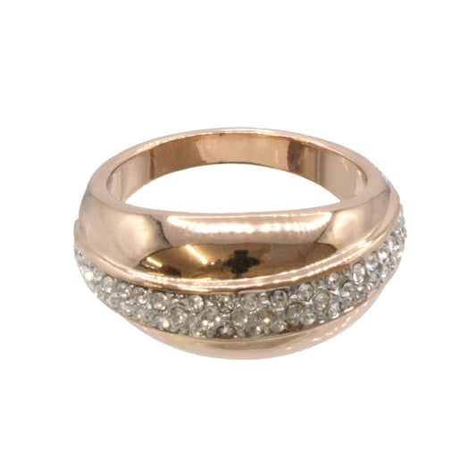 Buckley Rose Gold Ring Buckley London Ladies Jewellery Large Size R456L