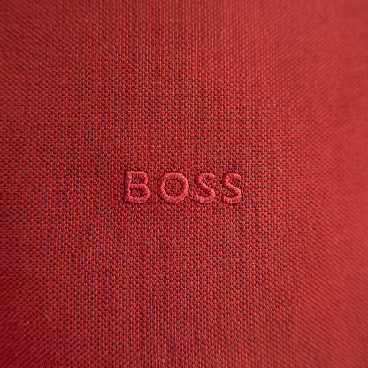 Hugo Boss Pallas Polo Shirt | Dark Red | On Sale