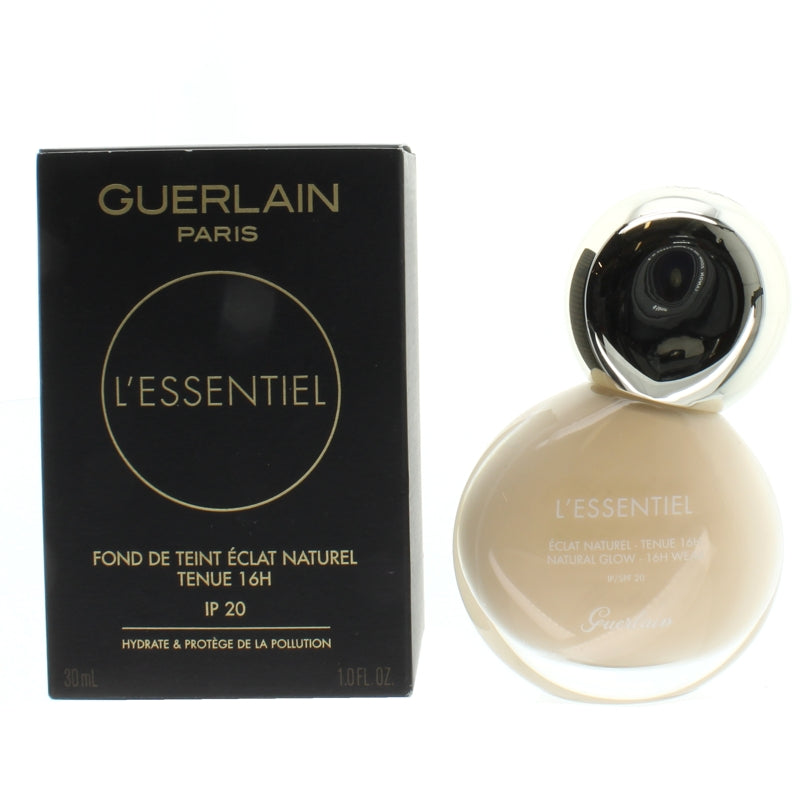 Guerlain L'Essentiel Natural Glow Foundation 16H Wear 00N Porcelain