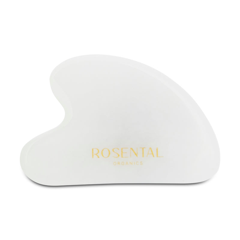 Rosental Organics Mini White Jade Gua Sha Natural Lifting Tool