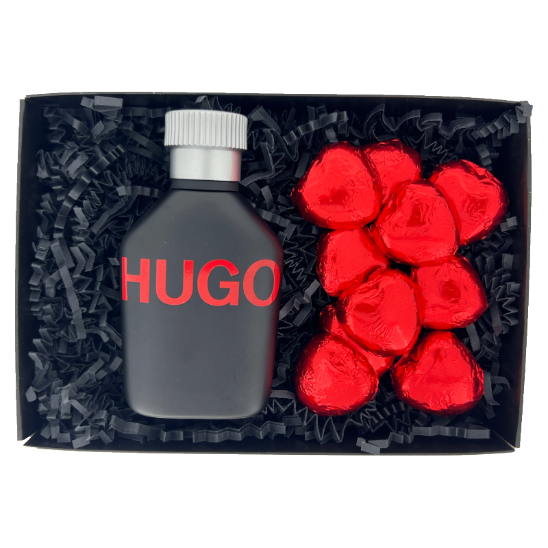 Hugo Boss Just Different 40ml Eau De Toilette and Chocolates Gift Set